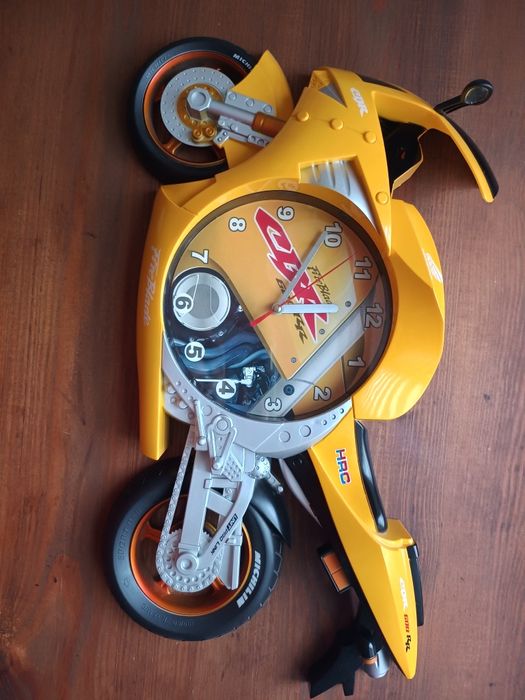 Детские часы мотоцикл