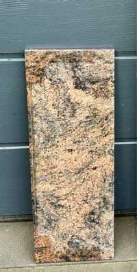 Parapet granitowy multicolor 63x24x2 cm