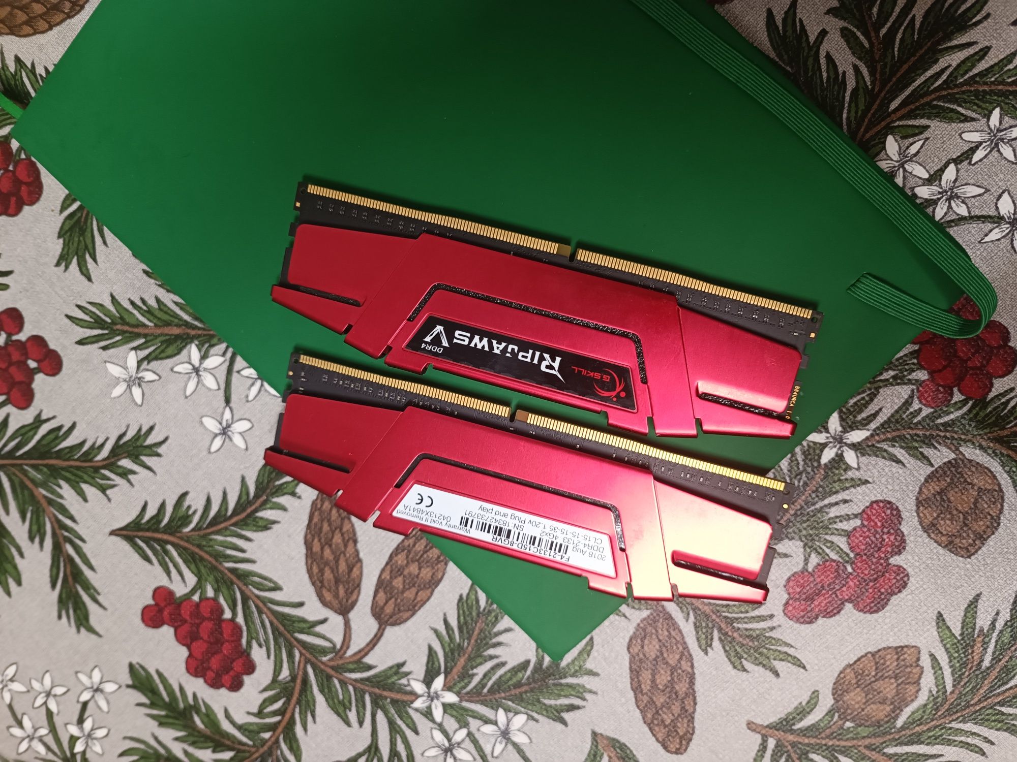 8GB Ripjaws DDR4 (2x4gb) 2133mhz bom estado