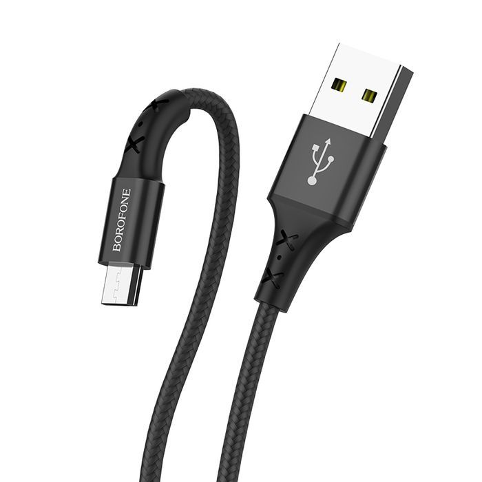 Borofone Kabel Bx20 Enjoy - Usb Na Micro Usb - 2A 1 Metr Czarny