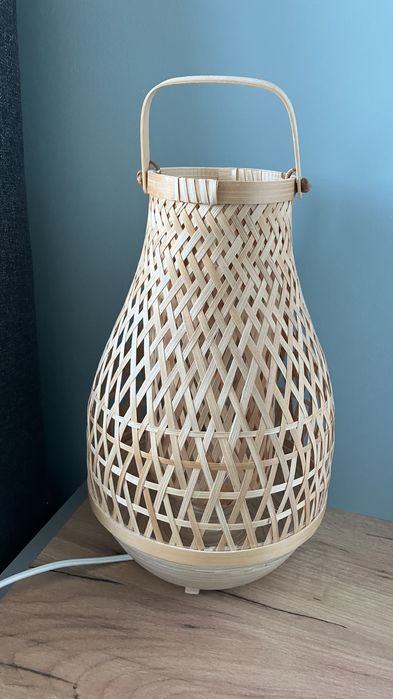 Lampka bambus boho ikea MISTERHULT