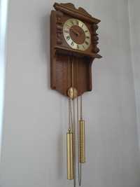 Zegar  J.SCHRENK ścienny  wiszący  retro drewno