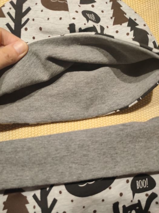 Komplet czapka i komin dla chłopca