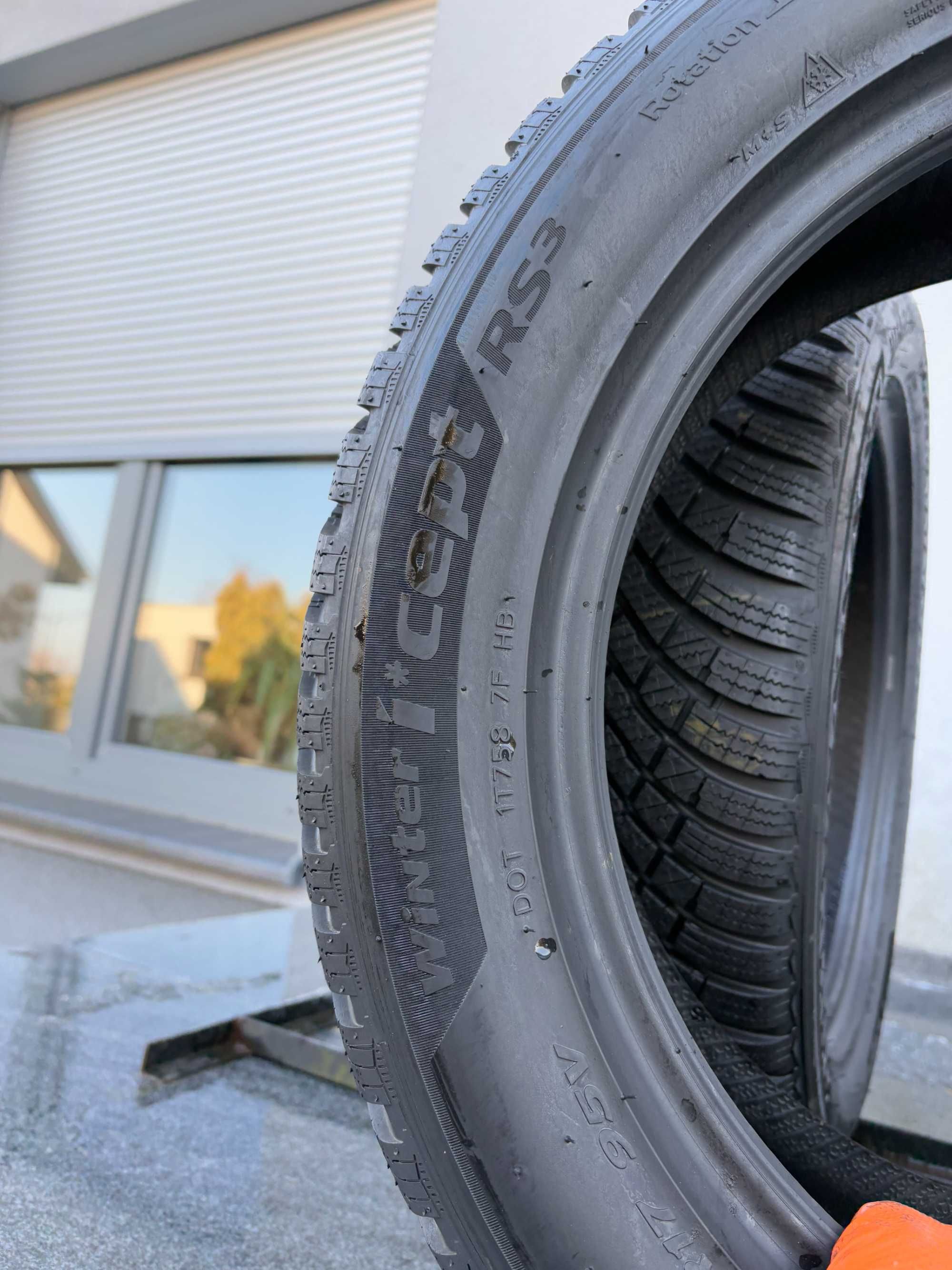 2szt zimowe 205/55R17 Hankook 8,3mm 100% bieżnika 2023r Z57 gwar