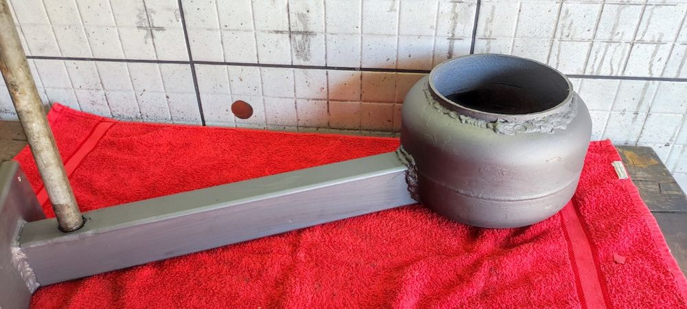 Palnik piec na olej przepracowany opałowy zużyty samochodowy MASYWNY