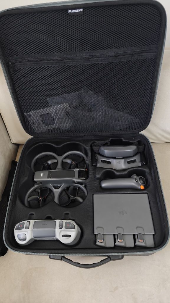 Dron DJI Avata 2 MEGA ZESTAW FPV RC3 Walizka Dodatki