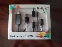 Видео переходник (адаптер) ExtraDigital MHL to HDMI Media




Кабель M