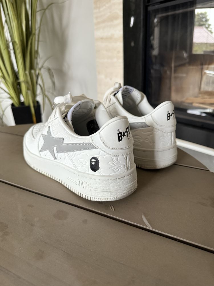 Bapesta A Bathing Ape Bape Sta Low Line Camo White bapestar