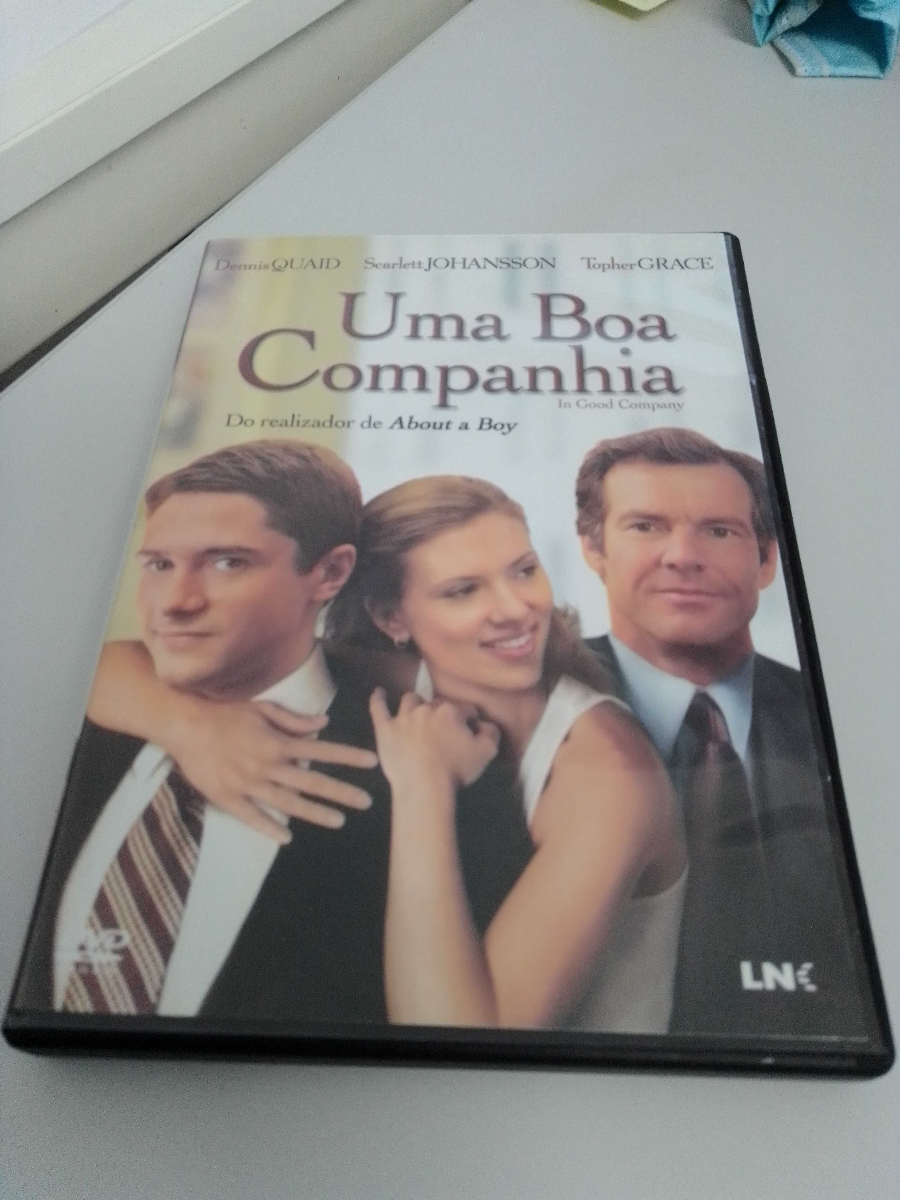 DVD Uma Boa Companhia Filme Dennis Quaid Topher Grace Weitz Scarlett