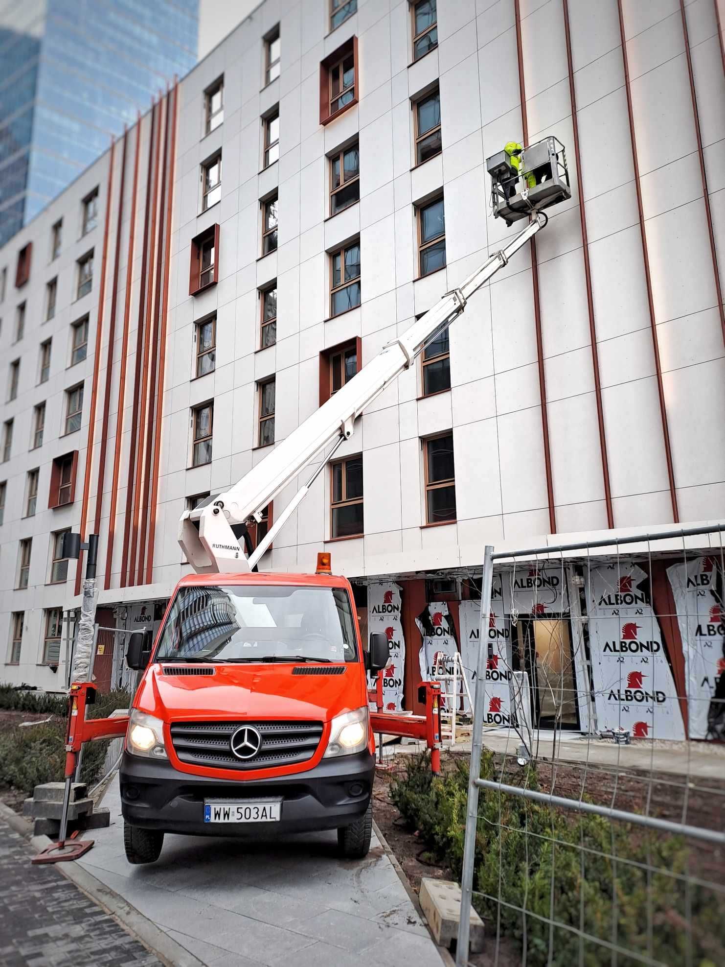 Wynajem podnośników koszowych 24h, Legionowo i okolice, od 18m - 53m