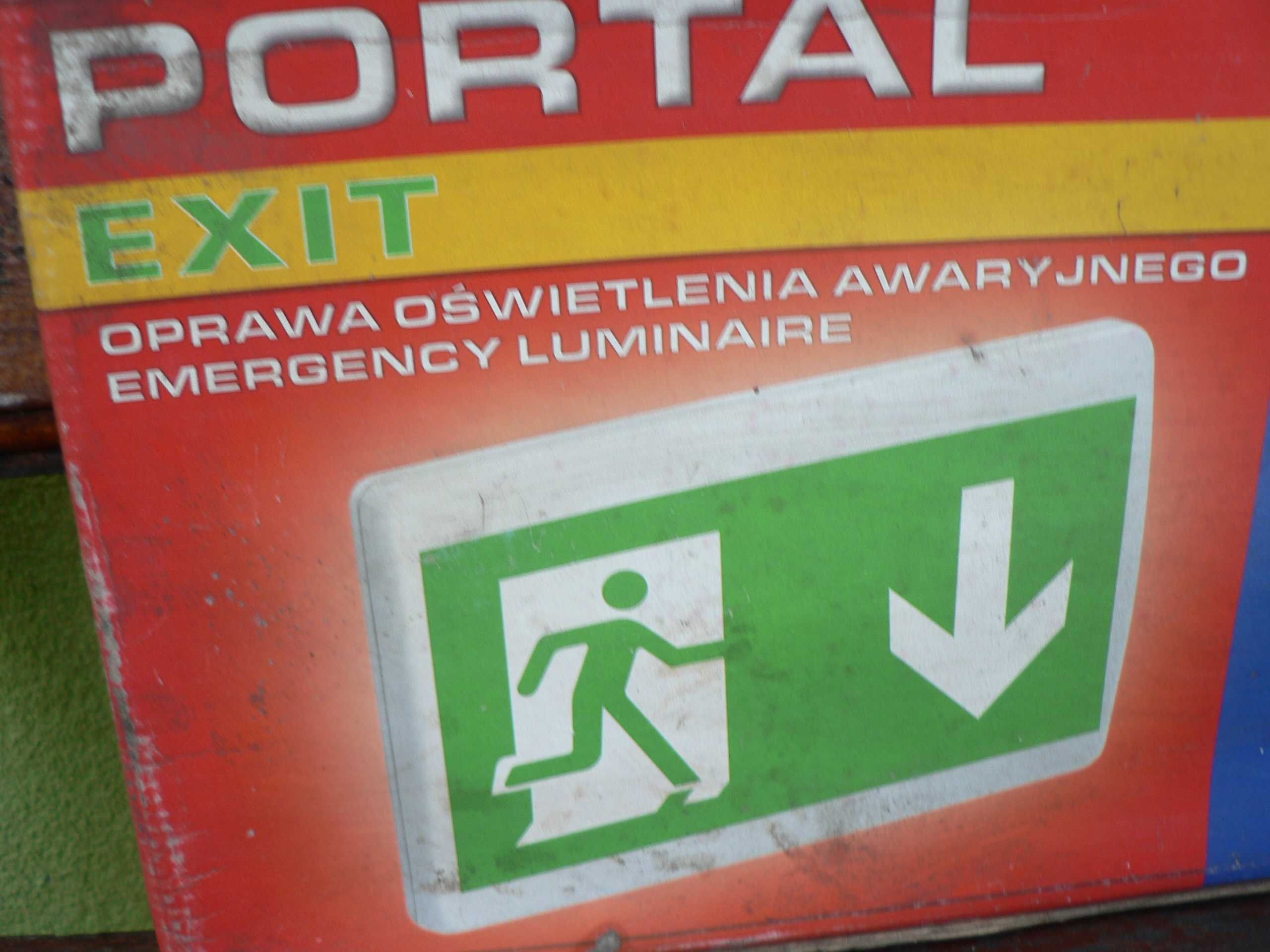 Lampa wyjście ewakuacyjne