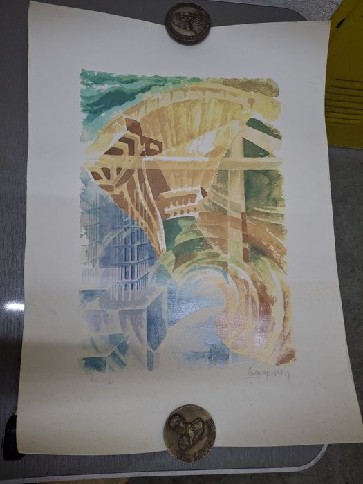 Serigrafia  Álvaro Mendes??