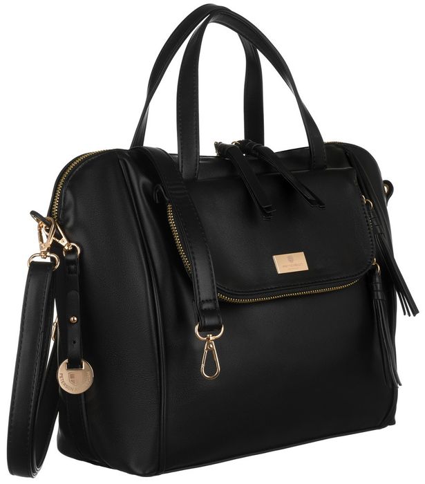 klasyczna torebka damska ze skóry ekologicznej - peterson