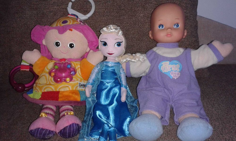Lalka bobas przytulanka szmacianka Elsa Kraina Lodu zabawki dziewczynk