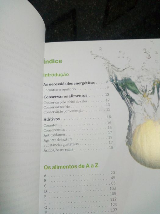 Livro Conhecer os alimentos