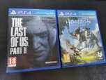 The last of us 2 PS  + Horizon PS4