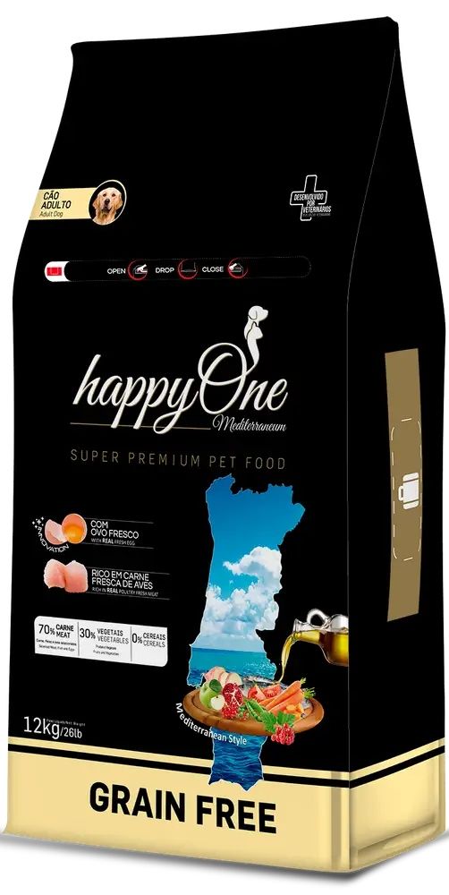 HappyOne Grain-Free Mediterraneum Adult dla psów d