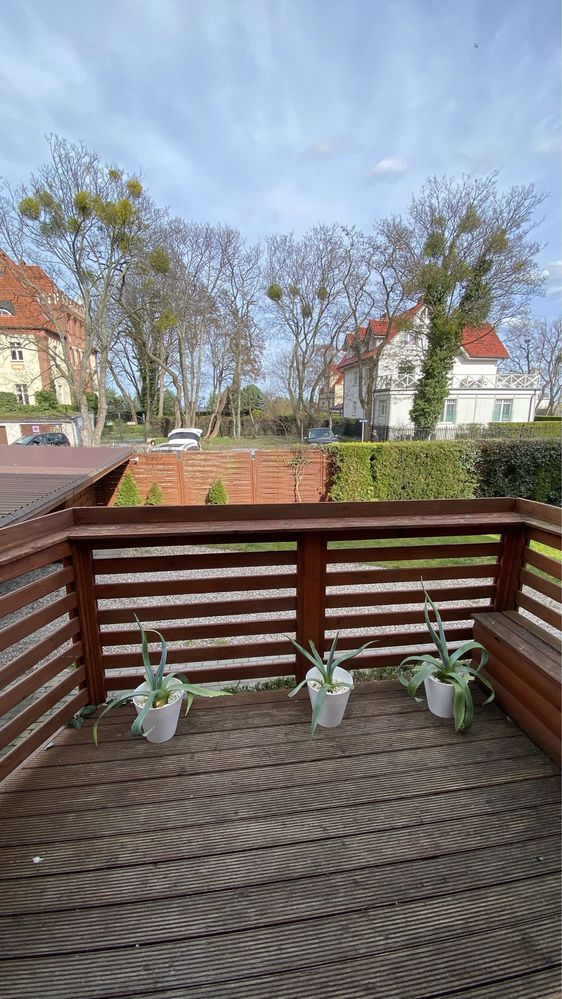 Sopot przy plaży z jacuzzi, dwupoziomowy apartament