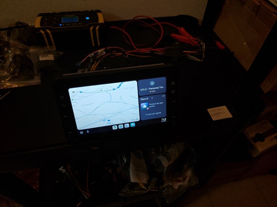 Radio 2 DIN Android Alfa Romeo 159 + Carplay + GPS + Kit mãos livres