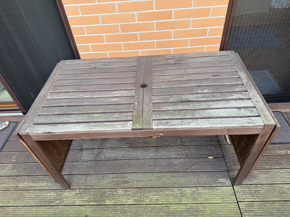 Stół drewniany ogrodowy IKEA