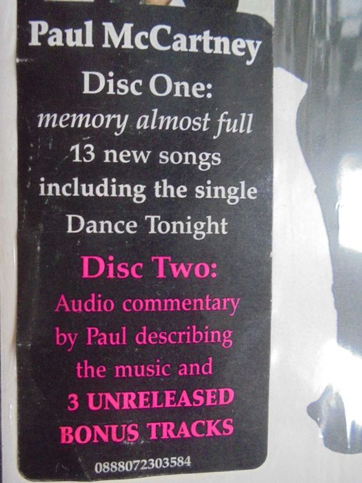 Paul McCartney - memory almost full