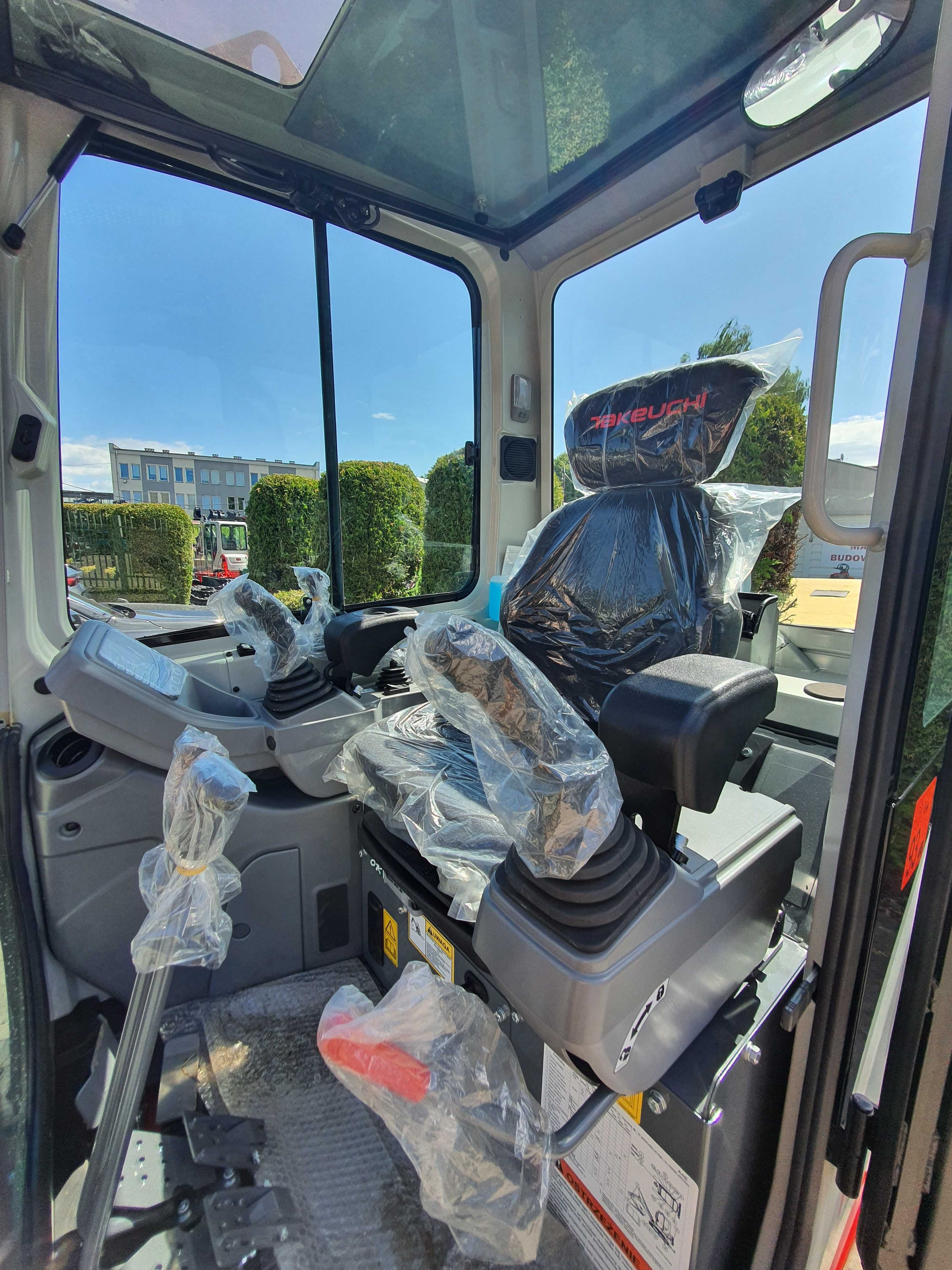 Minikoparka Takeuchi TB225 V0 Komplet Łyżek + Chwytak MBCRUSHER