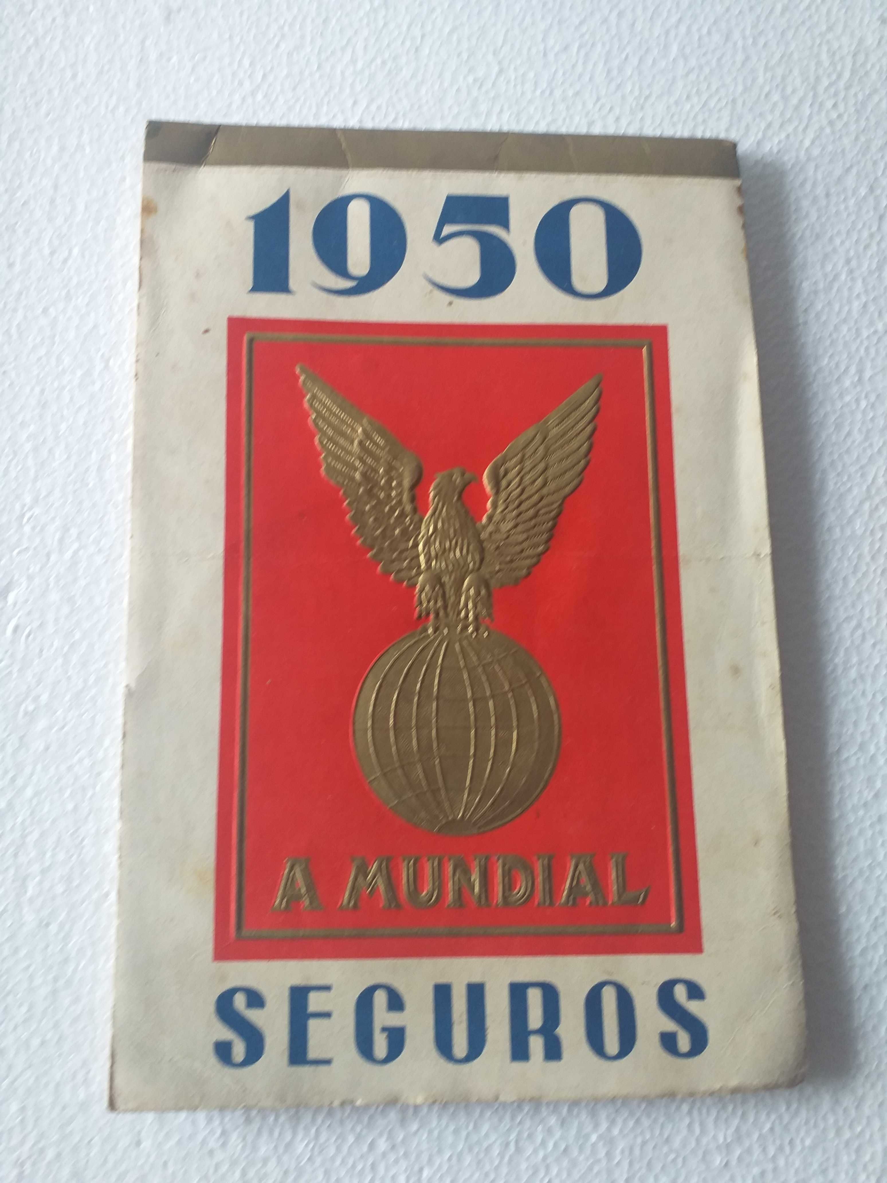 Agenda da Mundial Seguros de 1950