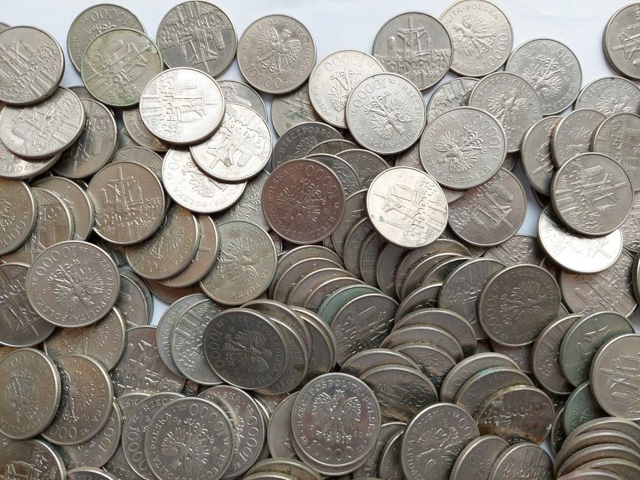 10.000 zł SOLIDARNOŚĆ 1990 r. - 100 szt.