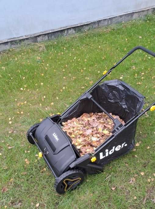 Zbieracz Do Liści Zamiatarka Ręczna Chodnika Ogrodu Kostki Dmuchawa