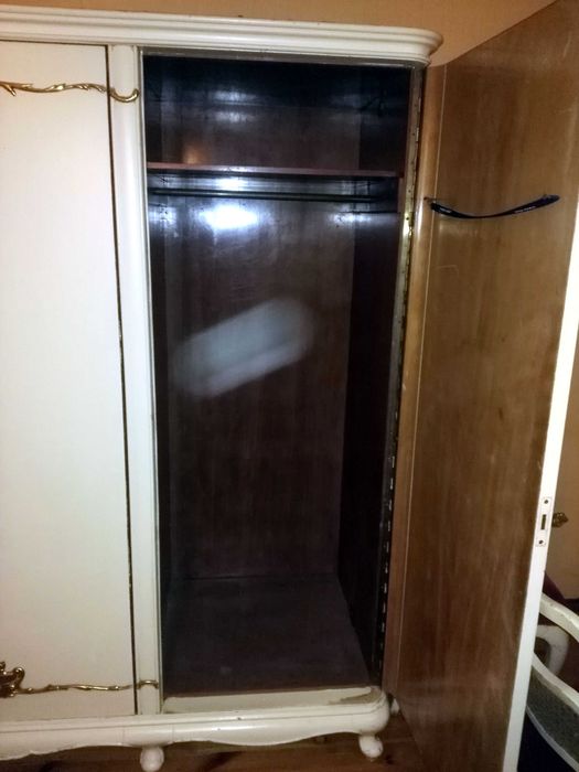 Zestaw MEBLI ANTYCZNYCH do sypialni pozłacanych styl Ludwik Staroć