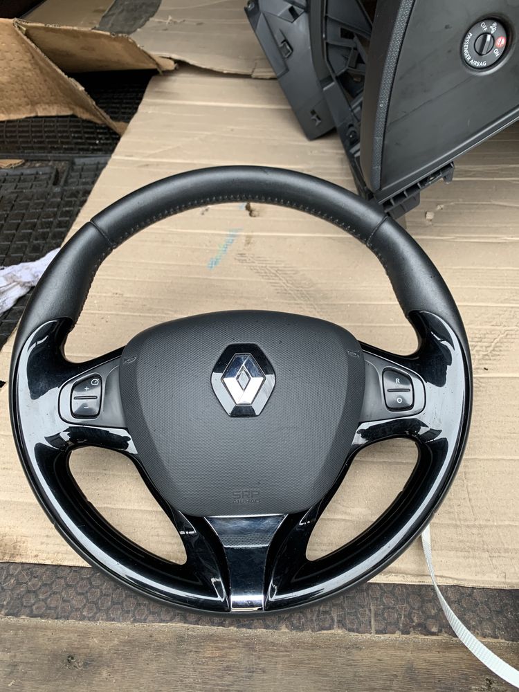 Панель Торпеда руль безопасность AirBag Renault Clio 4 Клио