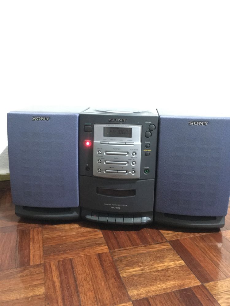 Aparelhagem SONY com 2 Colunas