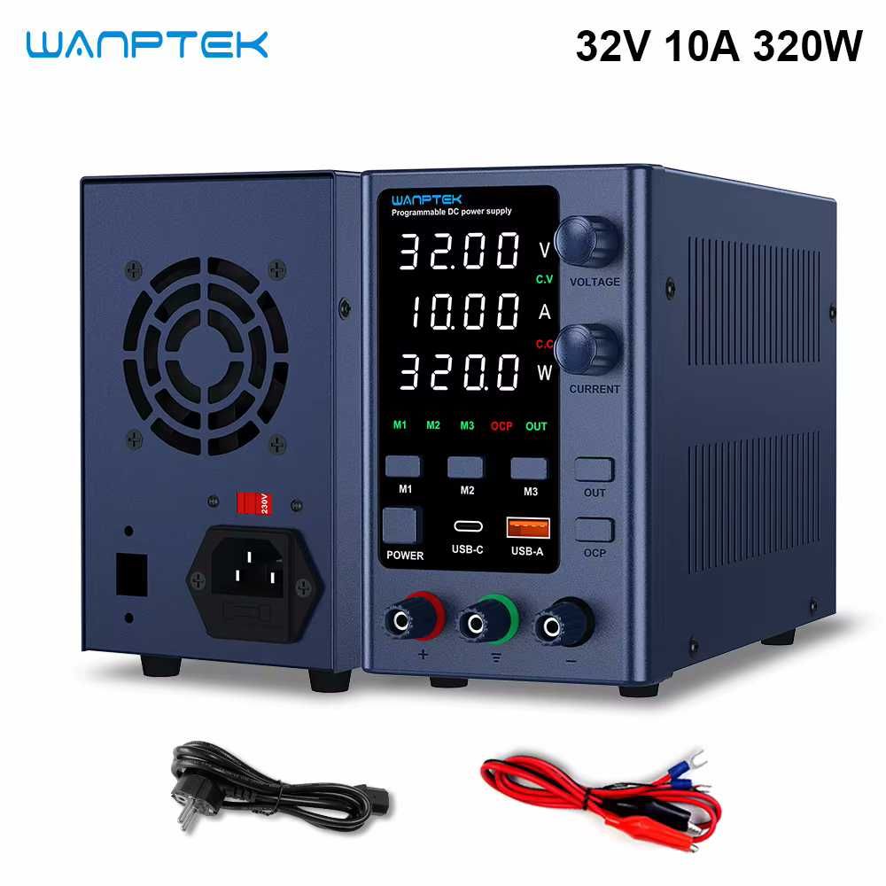 Лабораторний Блок Живлення Wanptek EPS3210 32 Вольт 10 Ампер