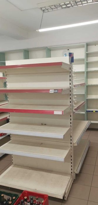 Lada chłodnicza witryna chłodnia regał lodówka sklep regał na pieczywo