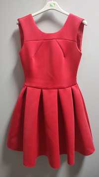Czerwona sukienka rozmiar 34