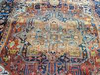 Dywan perski tkany kobierzec, kilim, gobelin , antyk, antyczny.