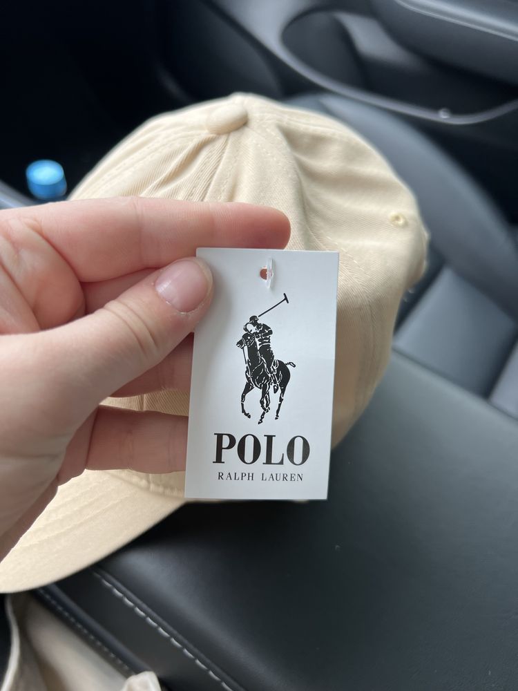 Кепка Polo беж