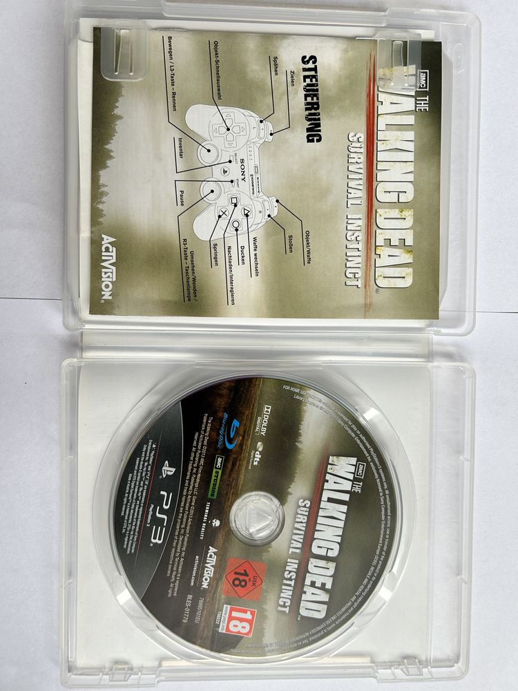 The Walking Dead Survival Instinct gra Play Station 3 PS3 Eng