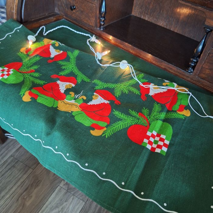 Serweta świąteczna zielona