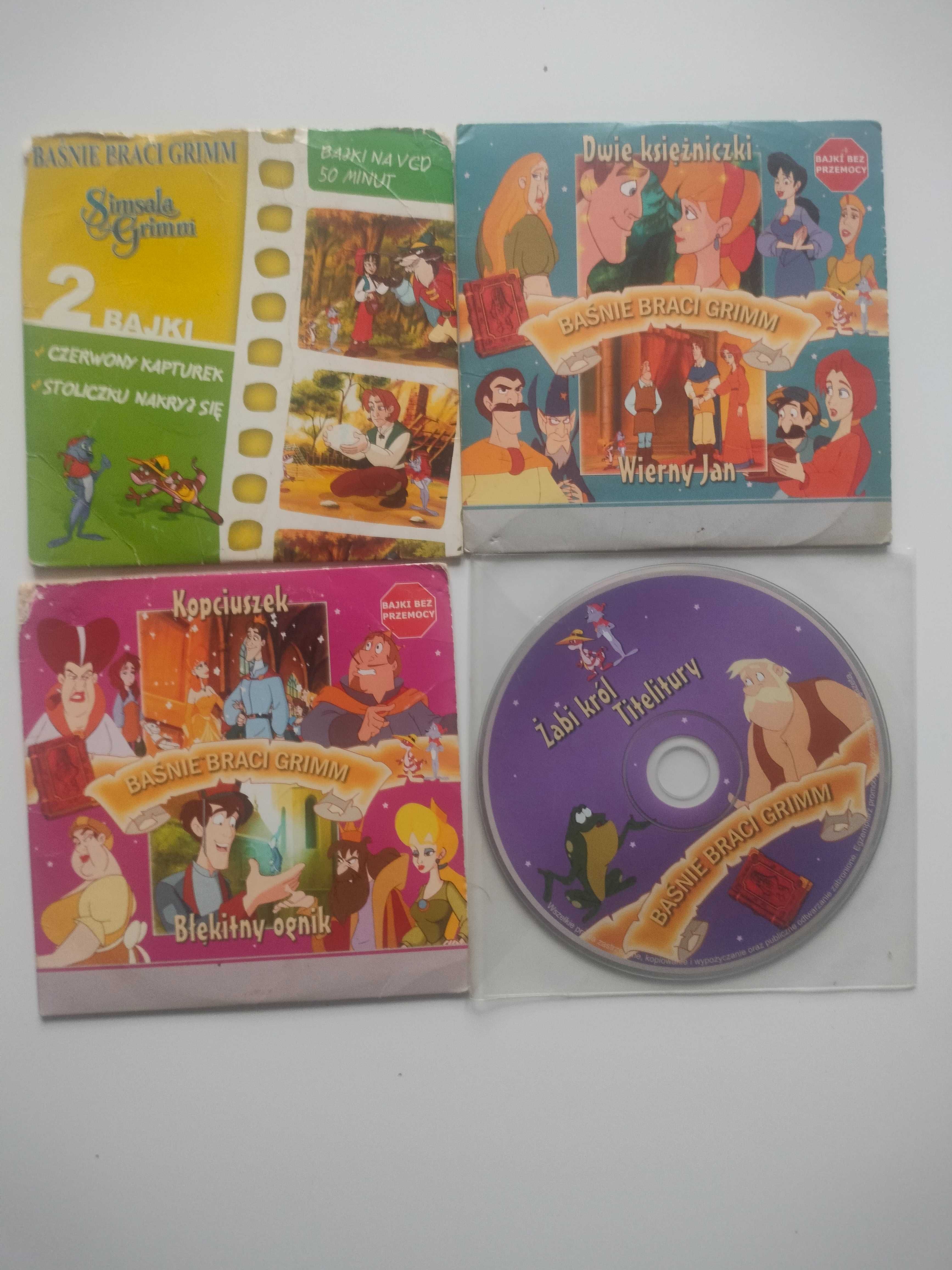Płyty cd z bajkami Baśnie braci Grimm