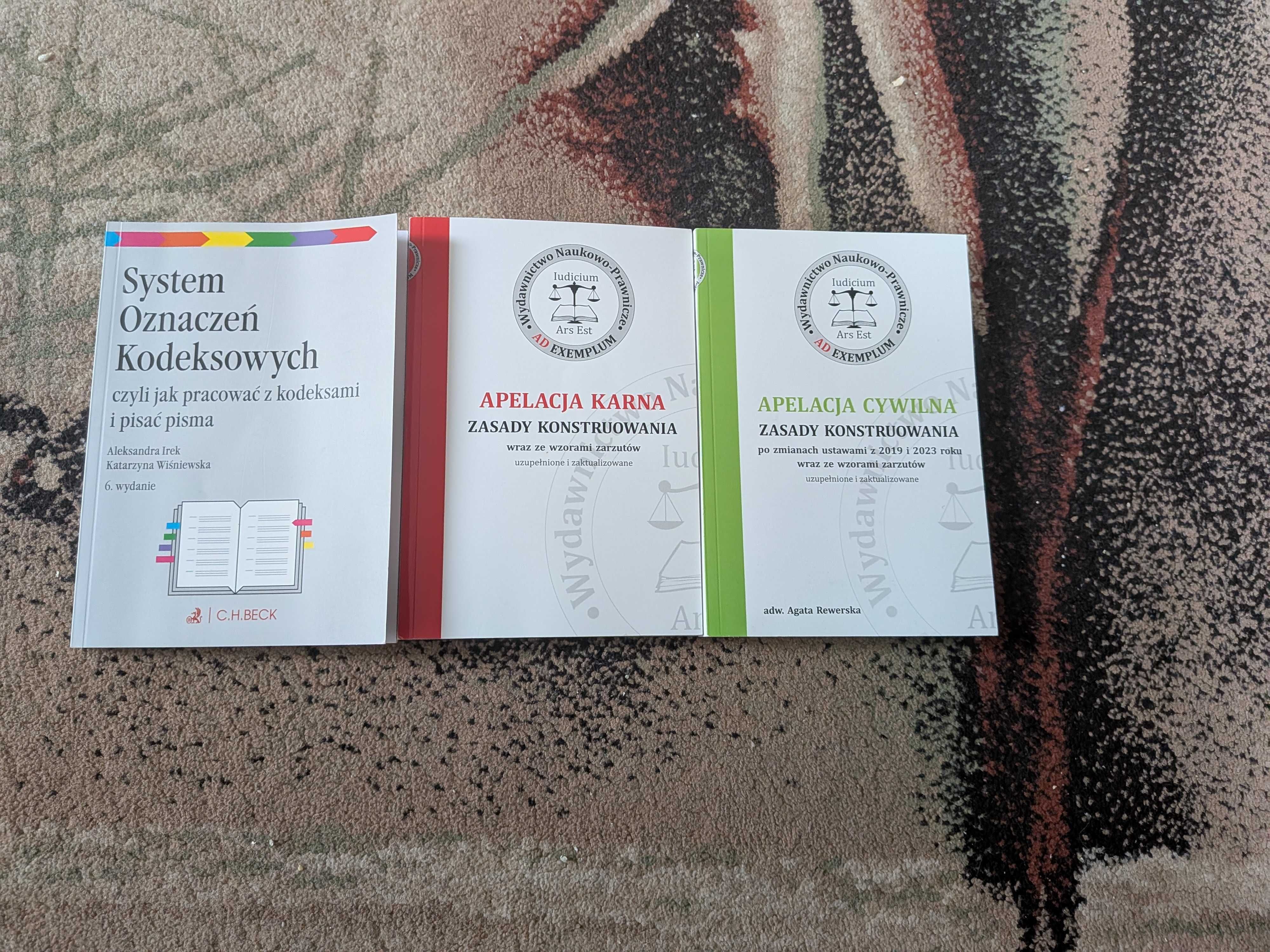 Zestaw książek dla aplikanta radcowskiego – C.H.Beck, Wolters Kluwer