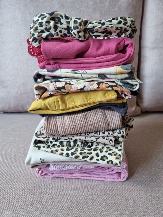 Paka zestaw ubranek dla dziewczynki Zara h&m 104