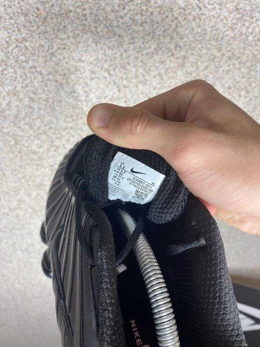 Змінюють колір Кросівки Nike Shox TL Black \ Red найк шокс чорні