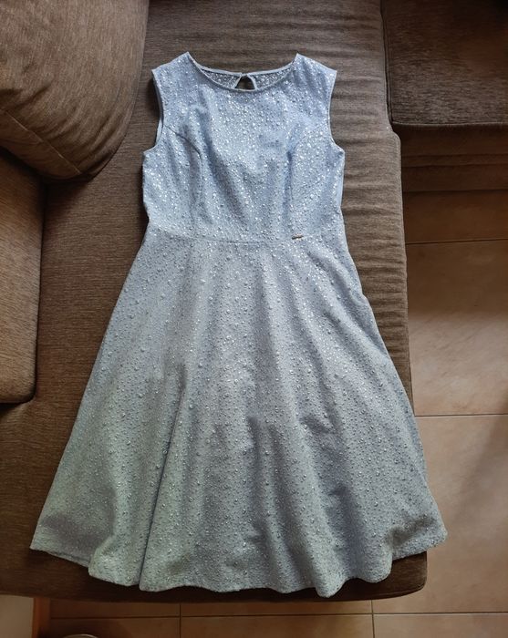 Niebieska błękitna sukienka Monnari 40/42