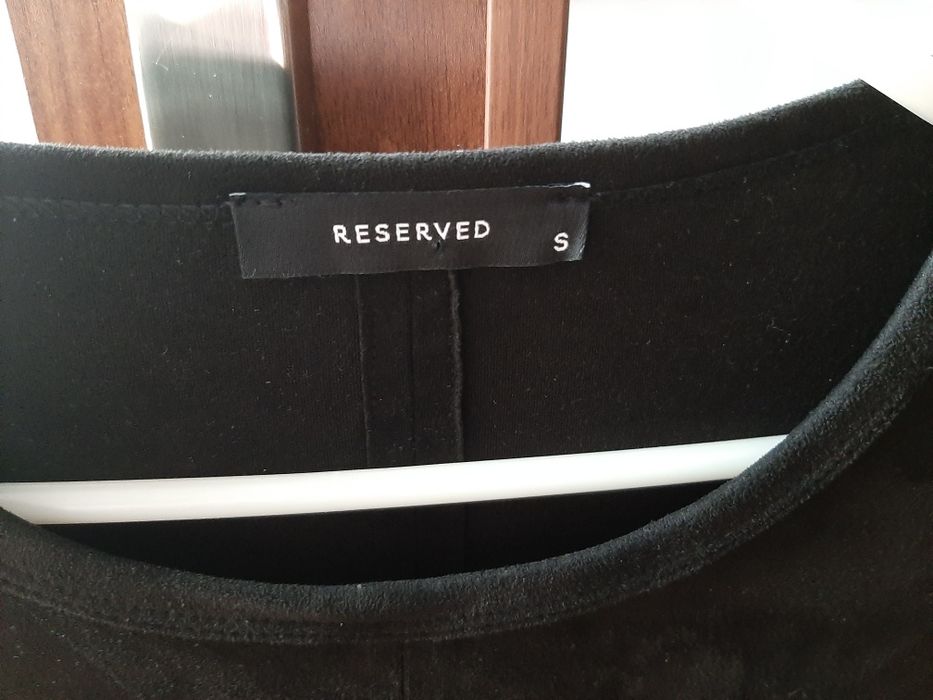Reserved Zamszowa Sukienka S/M
