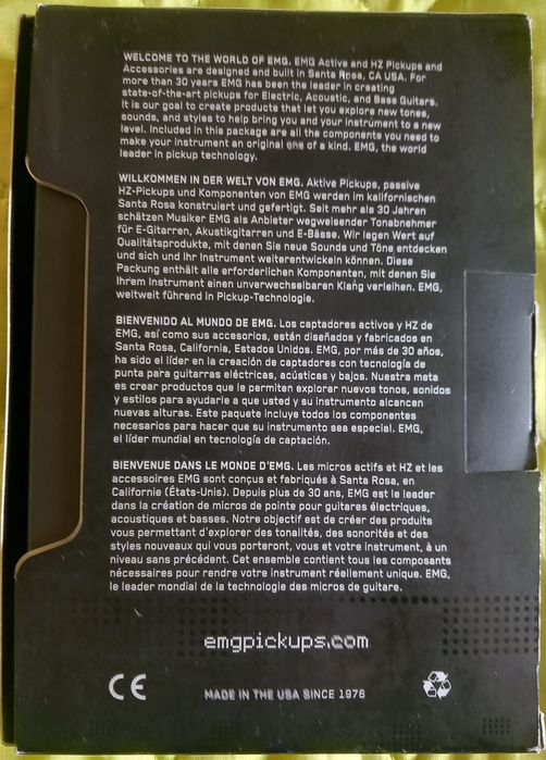 Pickups EMG 81/85