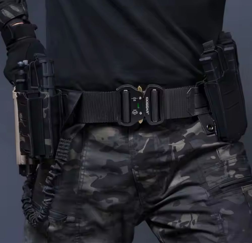 Pas taktyczny Daredevil bojowy dwuczęściowy molle klamra QR army