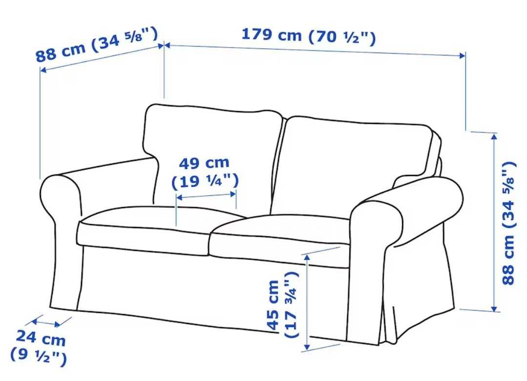 Kanapa, sofa IKEA - dwuosobowa