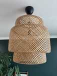 Lampa rattanowa ikea sinnerling