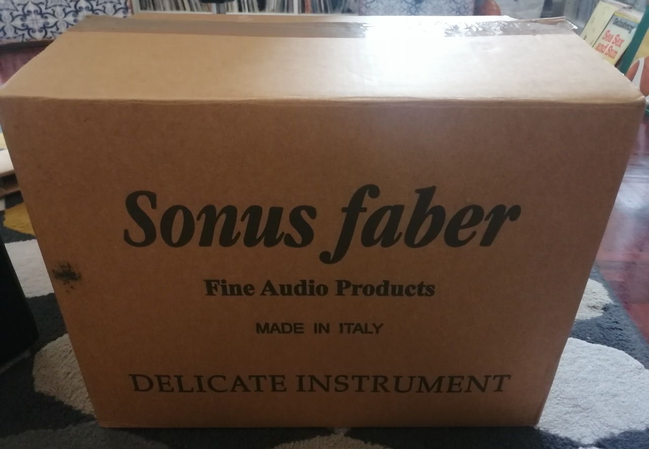 Colunas Monitoras Sonus Faber Toy. Completo com Caixas originais e sac